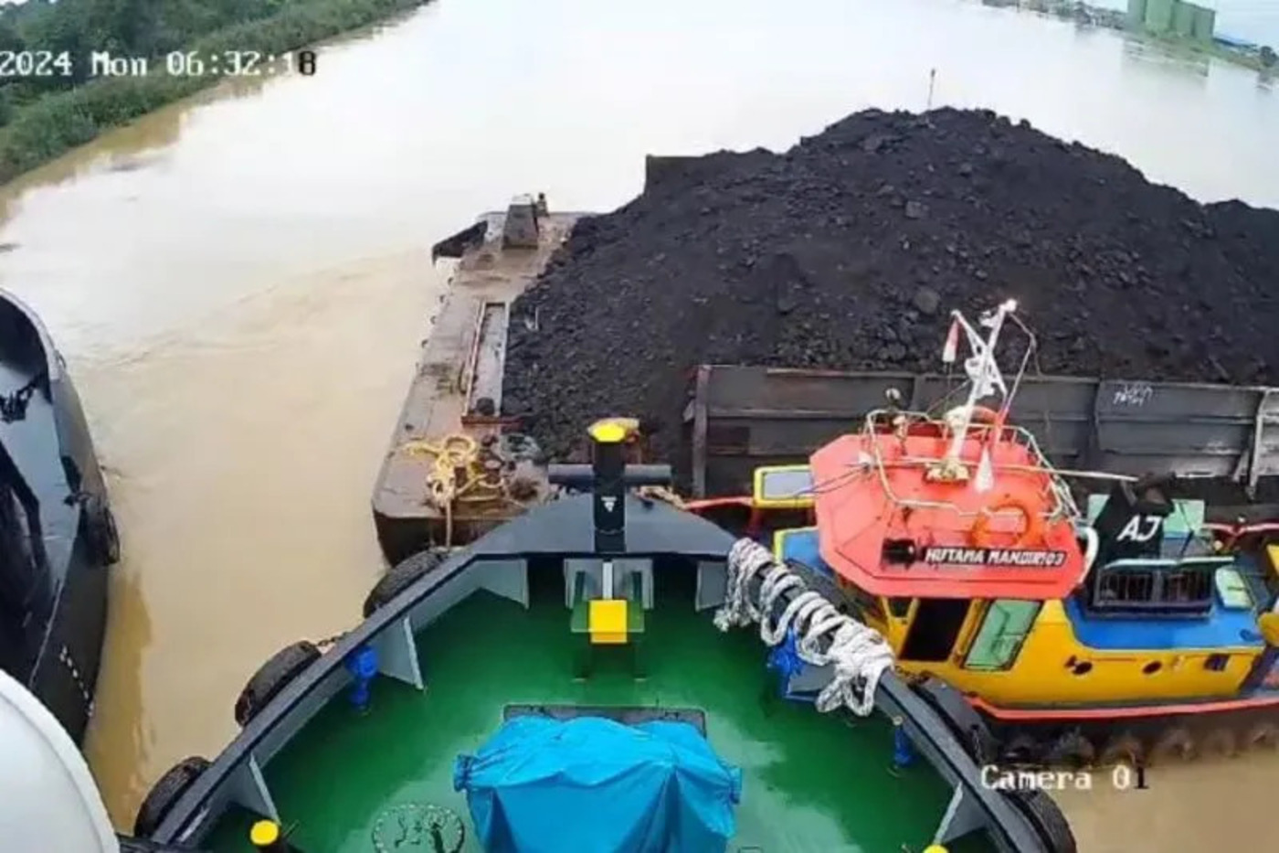 PT Pelindo Regional 2 Jambi Minta Pertanggungjawaban Pemilik Kapal Tongkang Batubara yang Menabrak Tiang Pelabuhan
