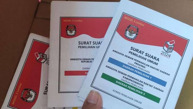 Masalah Surat Suara Pemilu Rusak, KPU Lakukan Pergantian dengan Cetak Ulang Surat Suara Pemilih di Berbagai Daerah